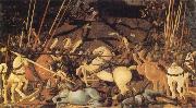 UCCELLO, Paolo Battle of San Romano Sweden oil painting artist